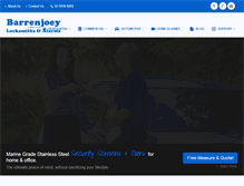 Tablet Screenshot of barrenjoey.com.au